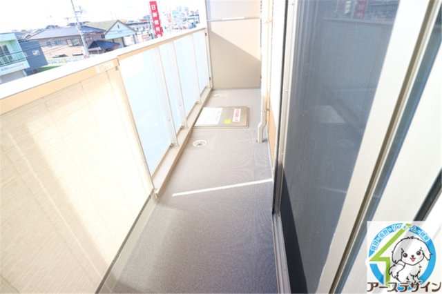 バルコニー　パース写真