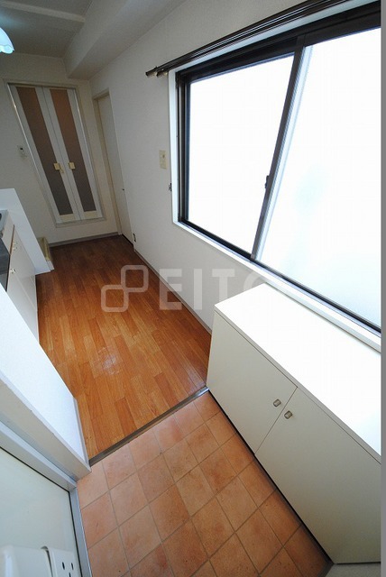 玄関　写真は２０３号室