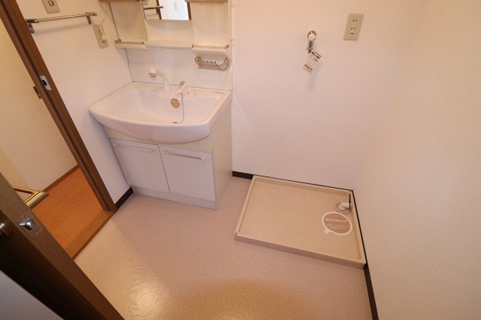 洗面設備　洗面所 洗髪洗面化粧台あり