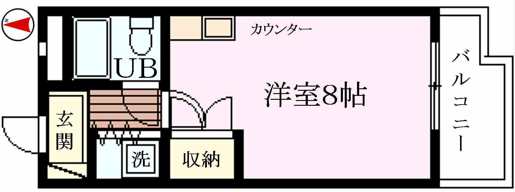 ファーストコート大師の間取り