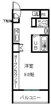 ロイヤルハイムの間取り