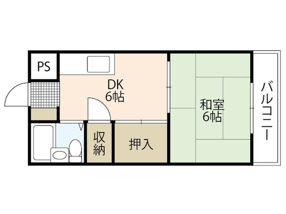 福田ハイムの間取り