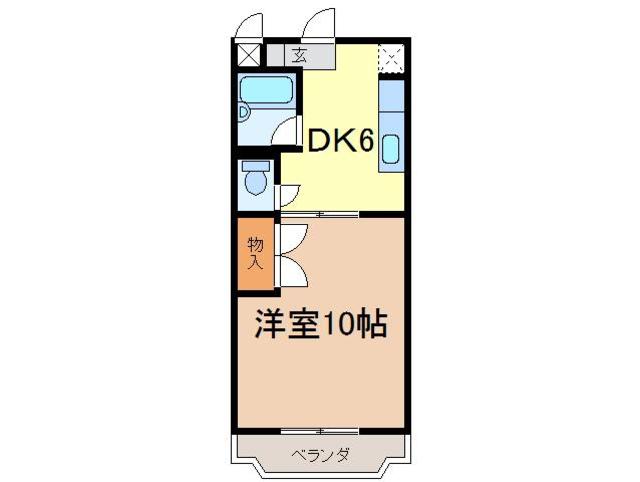 マンションＣｌｏｖｅｒの間取り