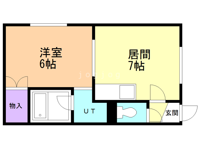 ブランシュール恵み野IIの間取り