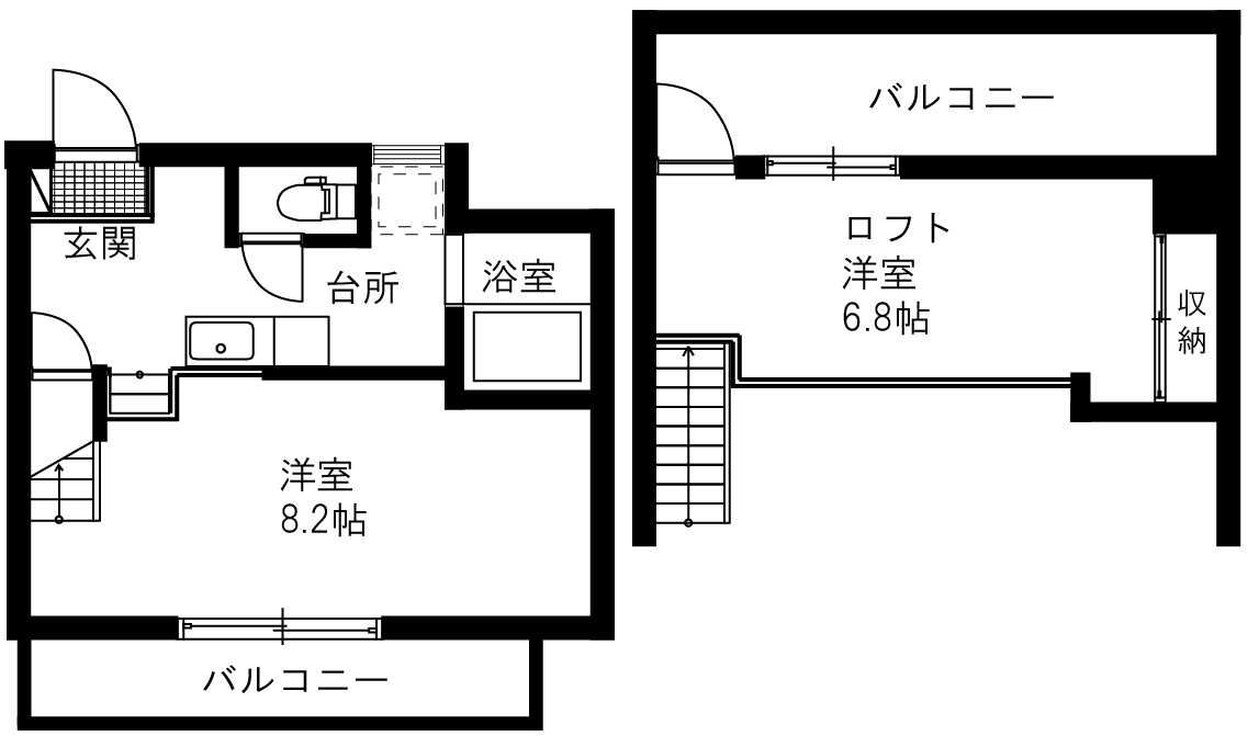 ありえす上立田の間取り