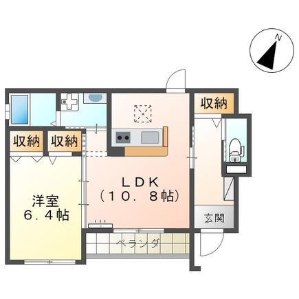 インドリエルの間取り