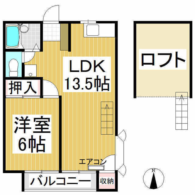 パライーソ草間の間取り