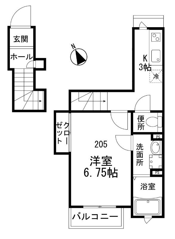 【フォレスト東向島の間取り】