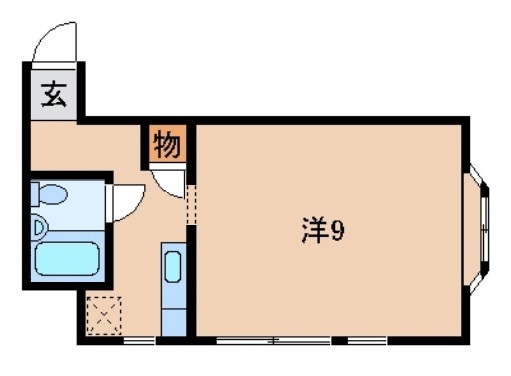 コーポ喜古庵の間取り