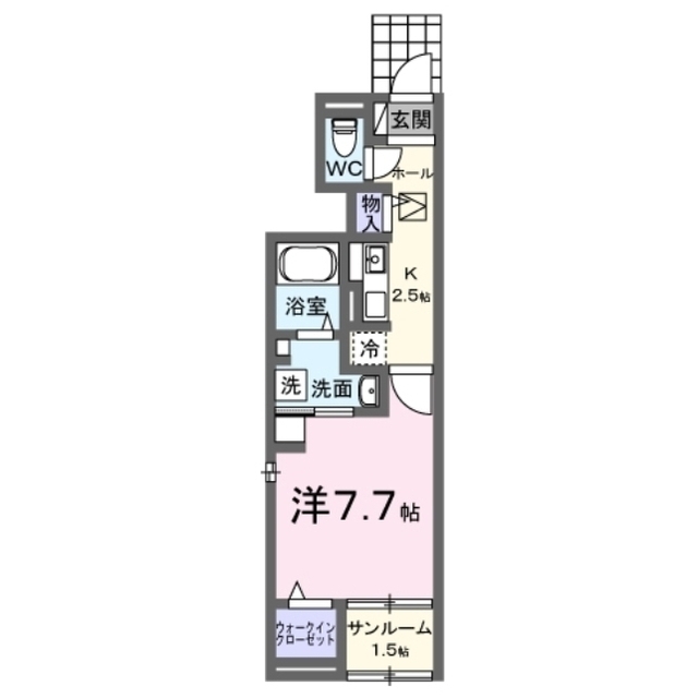 プログレスの間取り