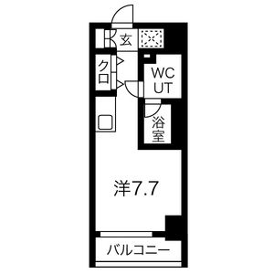 クラリッサ横浜ノワールの間取り