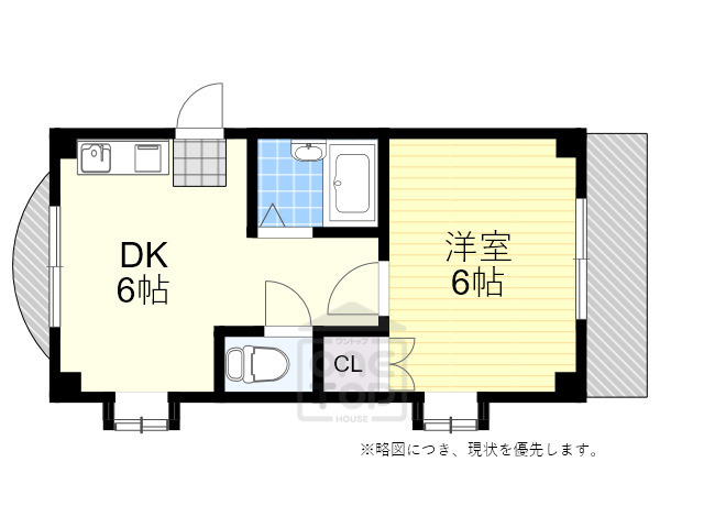 ヴィラージュ月ヶ丘の間取り