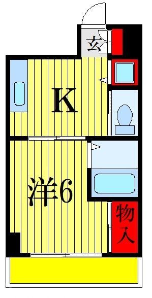 グランデュール広小路の間取り