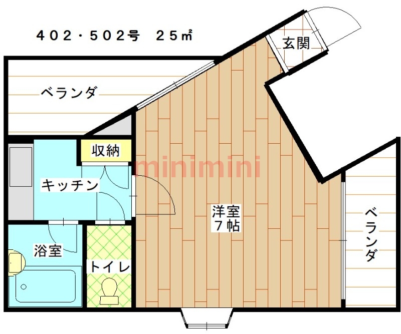 第2クリスタルハイツの間取り