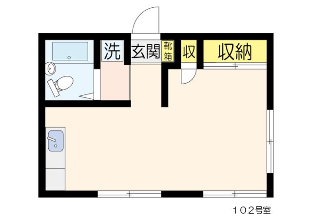 ハイツ田中の間取り