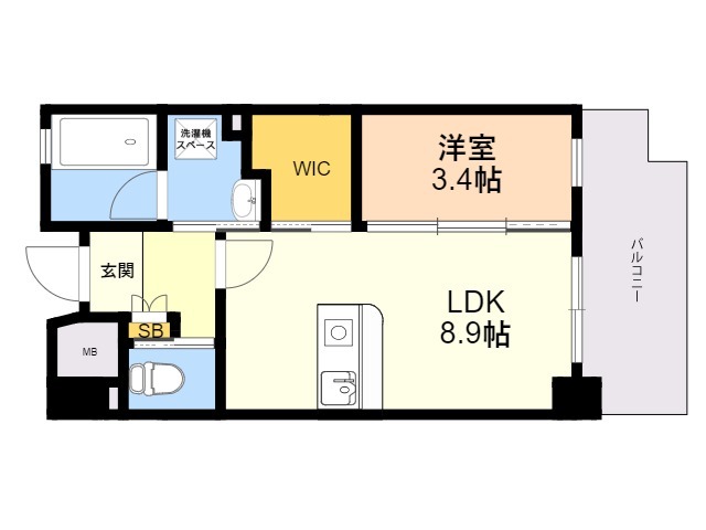 ロイヤルＬＩＮＥ周船寺の間取り