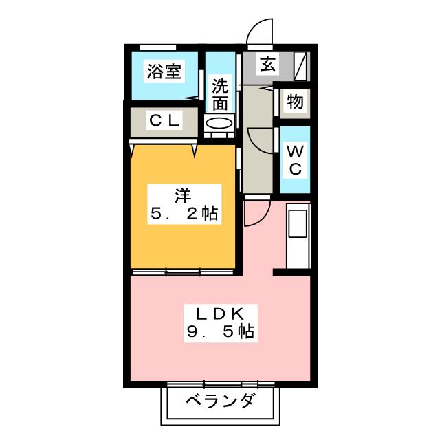 大地ヒルズ　Ｓ棟の間取り