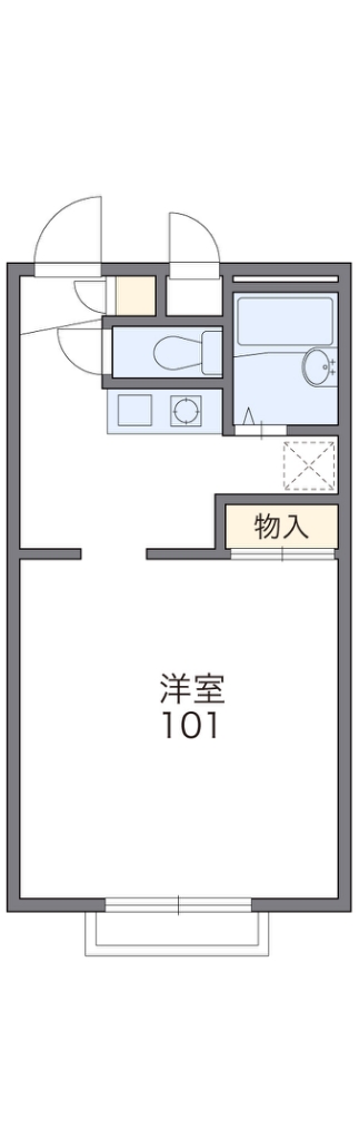 レオパレス加古川ＥＡＳＴの間取り