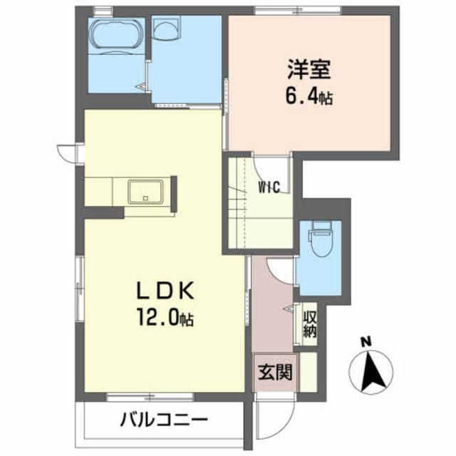 メゾン・カルカッソンヌの間取り