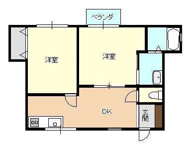 ラピュタIIの間取り