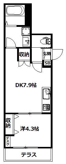 ＡＲＢＲＥ　Ｋａｗａｓｈｉｍａの間取り