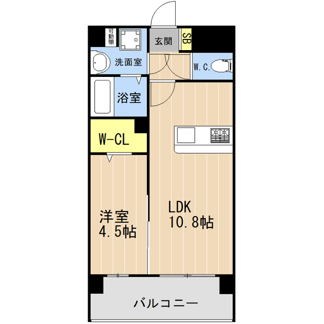 ＬＩＢＴＨ安里の間取り