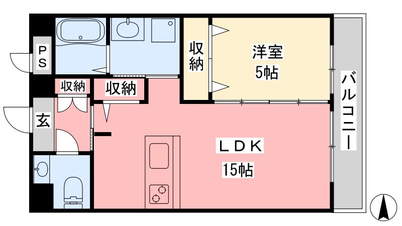 エンブレム持田の間取り