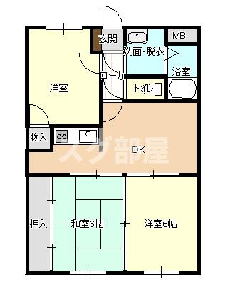 ユーミーSAKAEの間取り