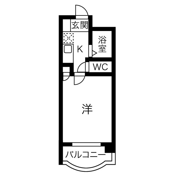 エトワール上条の間取り