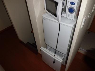 その他　冷蔵庫と電子レンジ。