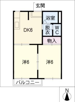 ラポール栄の間取り