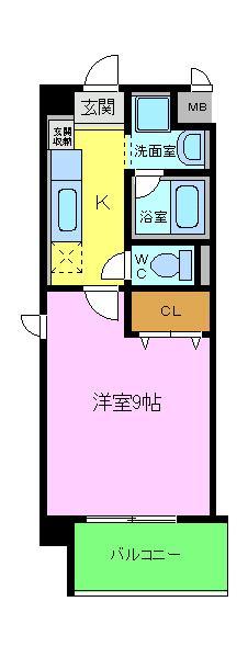 アファームドの間取り