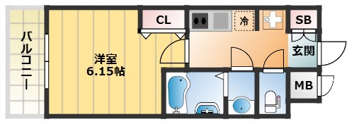 住之江公園レジデンスの間取り