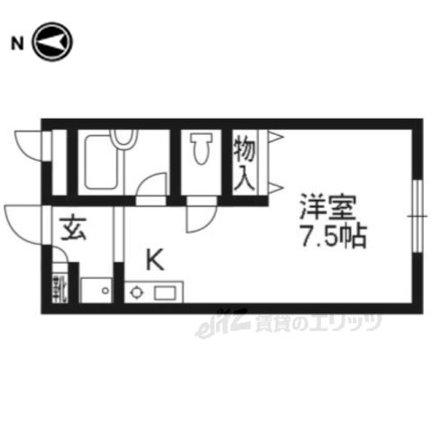 メゾン陽生２の間取り