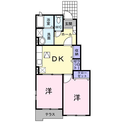 フィオ レＫ＆Ｍ・IIIの間取り