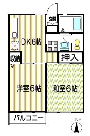 ベンデュールの間取り