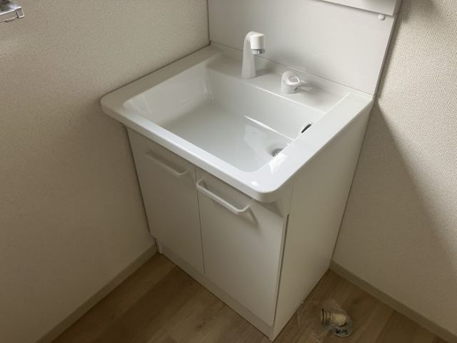 【クレストコート照波園の洗面設備】