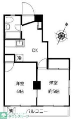 日新マンションの間取り