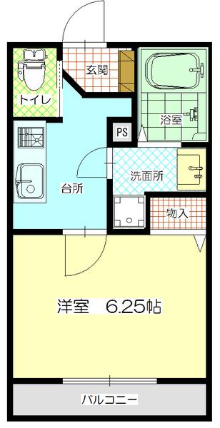 アライズ諏訪森マンションの間取り