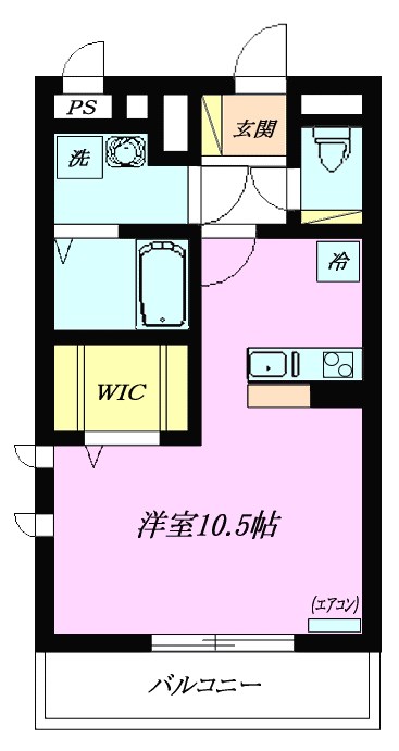 シュペリュール（D-ROOM）の間取り