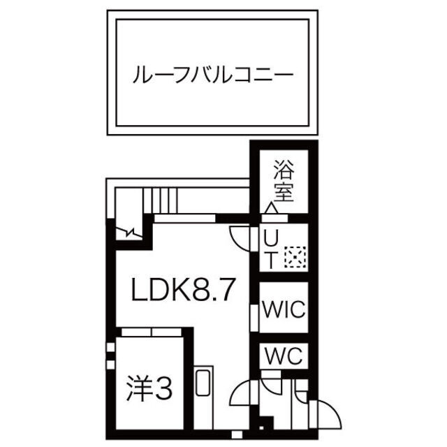 GRANDTIC東枇杷島駅前の間取り