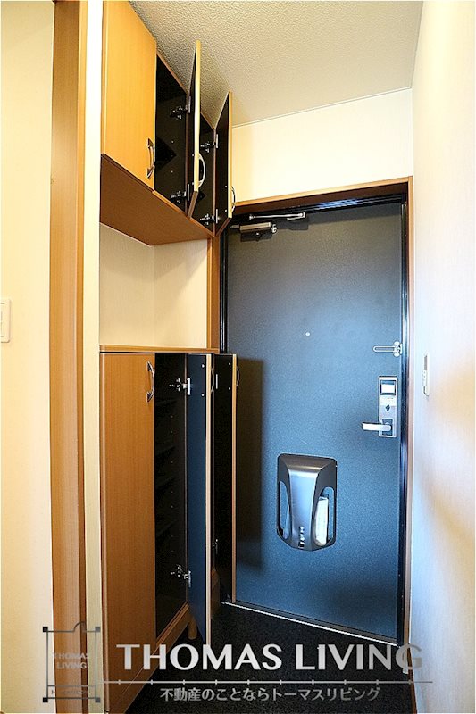 玄関　大容量のシューズボックス