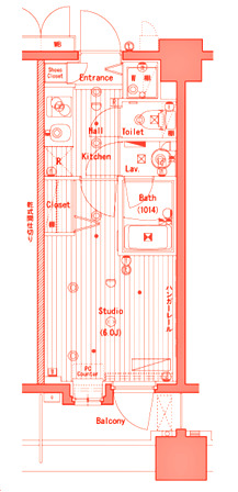 グランド・ガーラ横濱元町の間取り