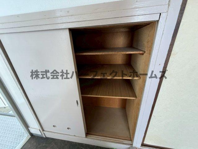 収納　大きなスペースがあり、収納には困りません