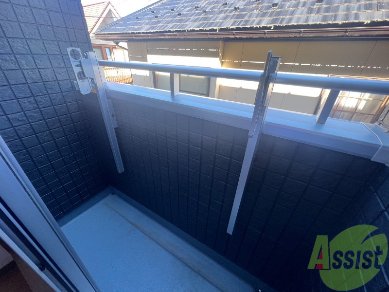 バルコニー　バルコニーがあるので洗濯物は外に干せそうですね～