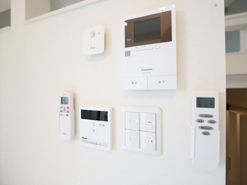 セキュリティ　ＴＶモニター付インターホン　同仕様写真