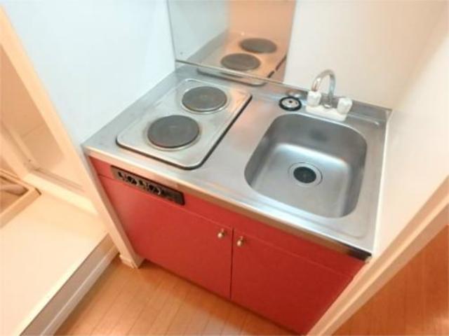 キッチン　２口コンロ