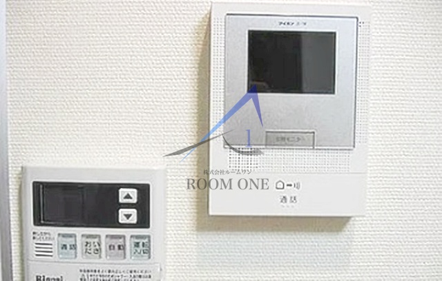 セキュリティ　モニター付インターホンです。