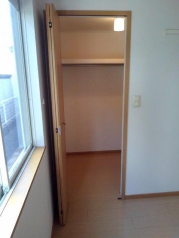 収納　たっぷりとした収納スペースです