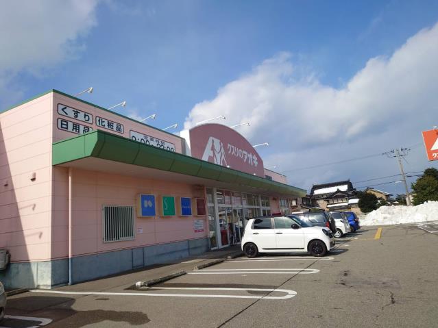 ドラックストア　クスリのアオキ西新湊店（ドラッグストア）まで642m